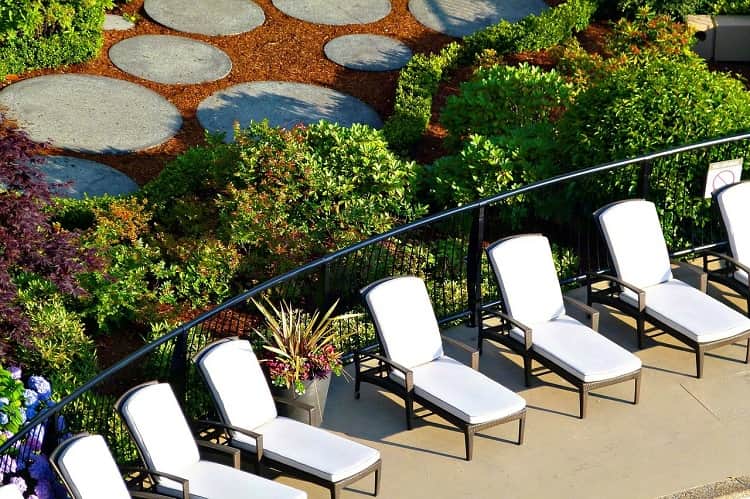 Outdoor Chaise Lounge Chair