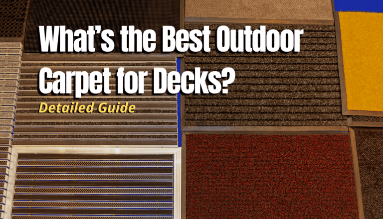 What’s the Best Outdoor Carpet for Decks? (Detailed Guide) - The ...