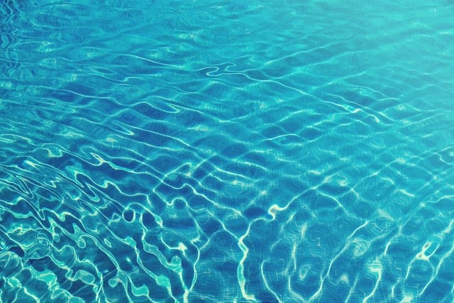 pool water blue