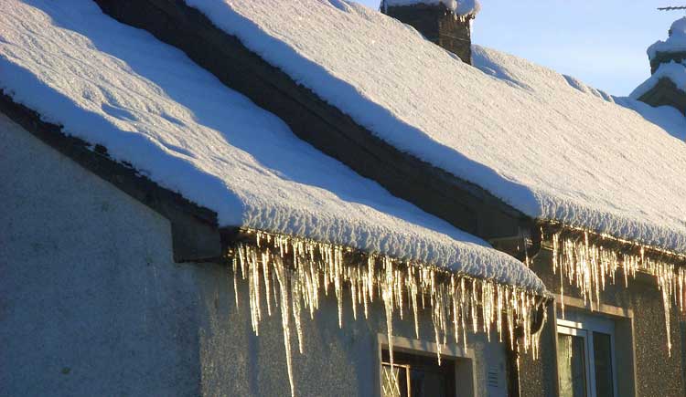 How Much is too Much Snow on the Roof