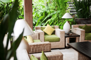19 Cheap Ways to Cover a Concrete Patio - The Backyard Pros