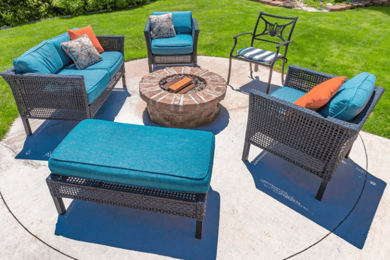 19 Cheap Ways to Cover a Concrete Patio - The Backyard Pros