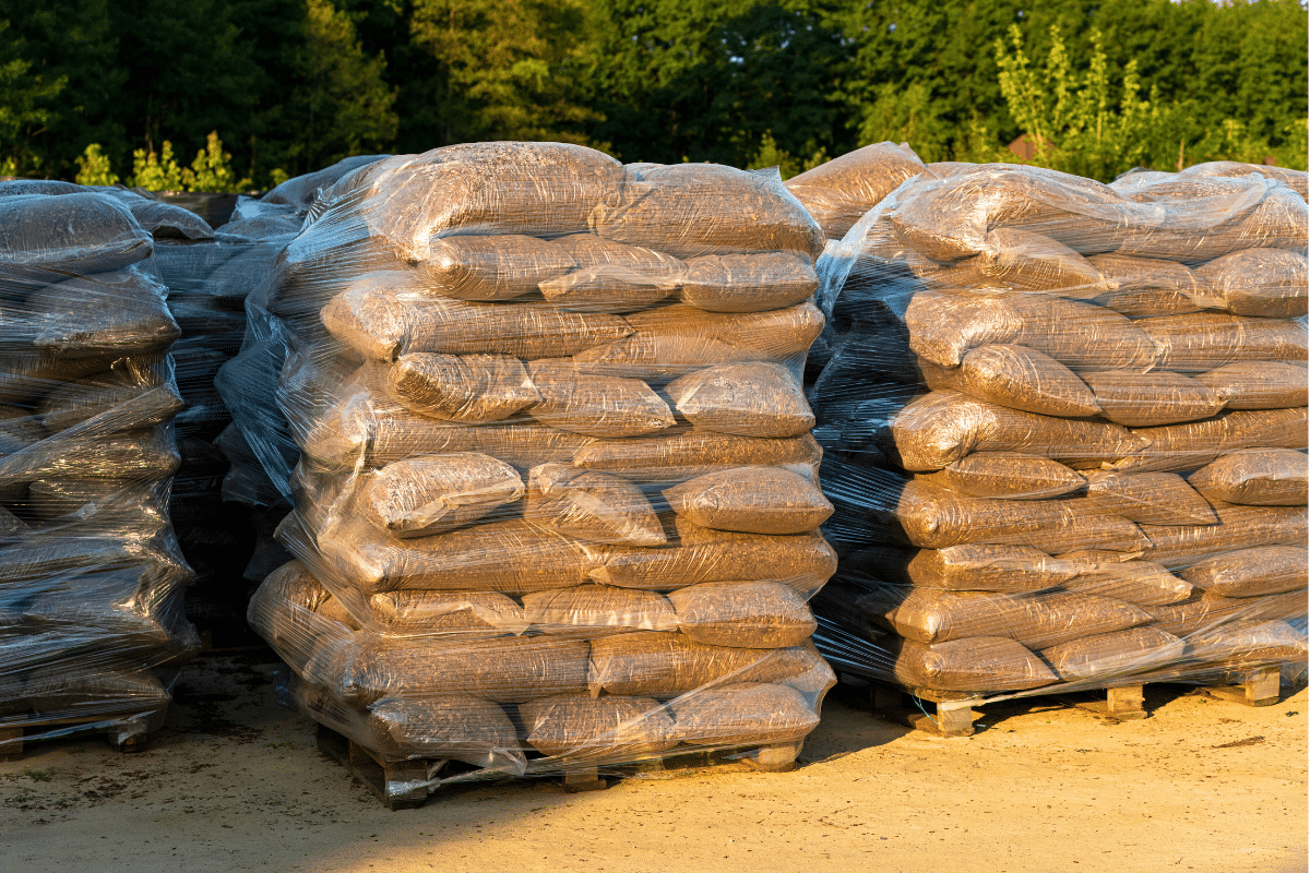 Pallet of Mulch