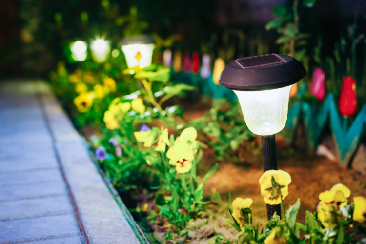 A little lighting goes a long way in setting the mood