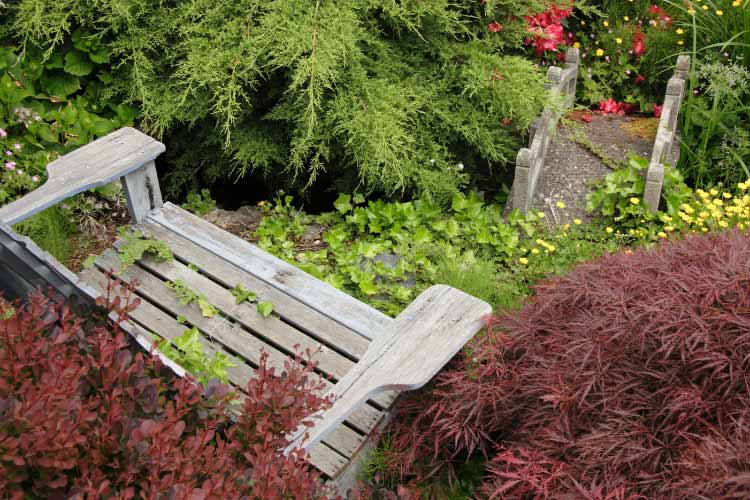 Repurpose them as decor by scattering them thoughtfully throughout the garden