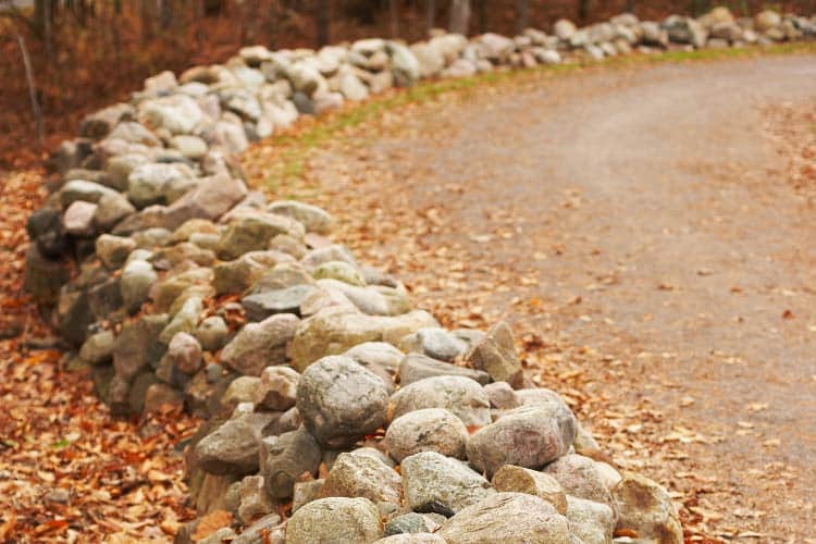 It is a simple and affordable way to separate your driveway from the rest of your yard
