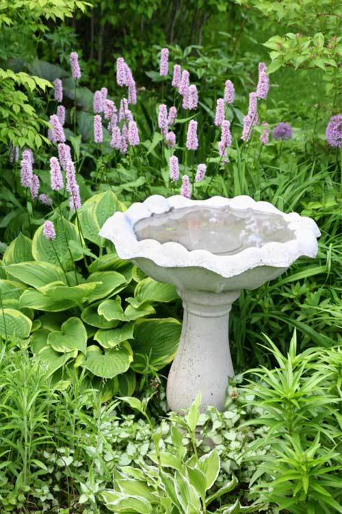 Artistic focal points are some of the most versatile hillside landscaping idea