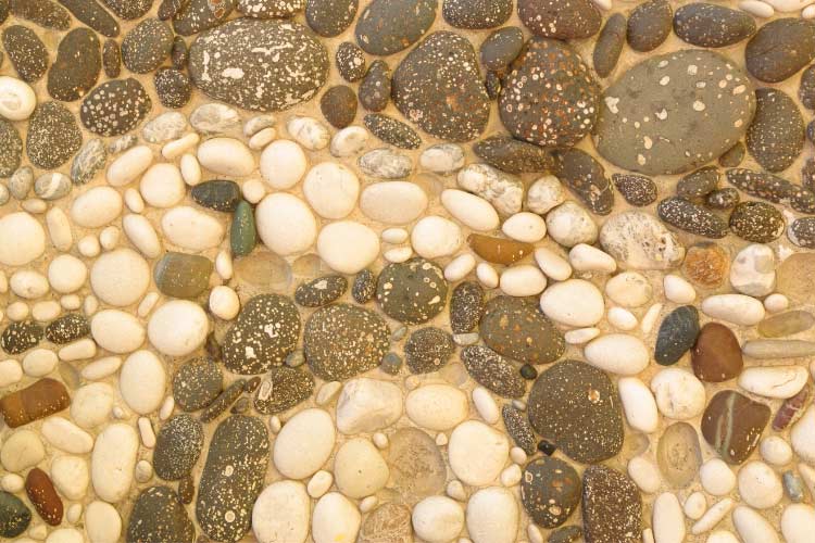 Pebbles are widely available