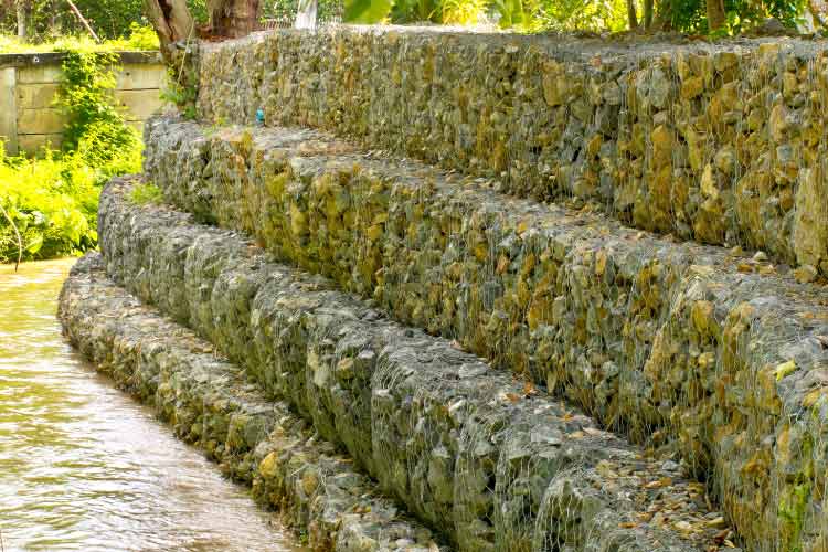 gabion rock walls are an even better option