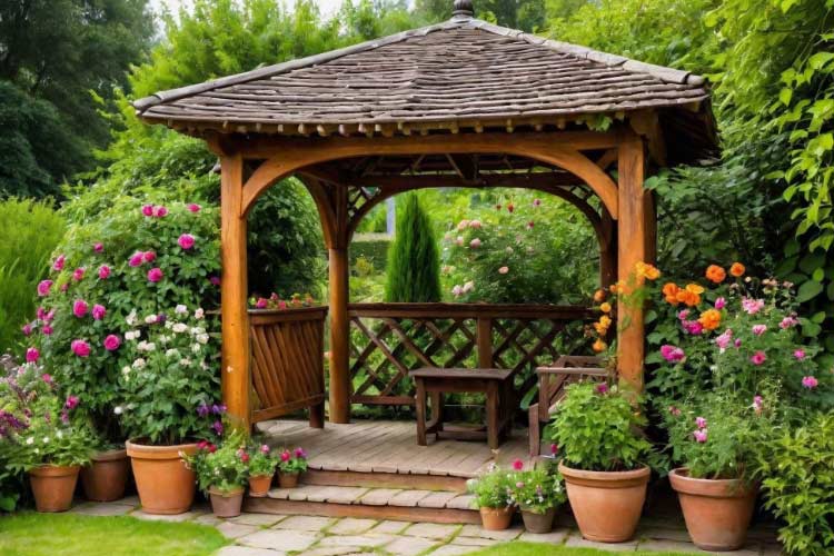 some basic tools to add shade and structure to your above ground pool