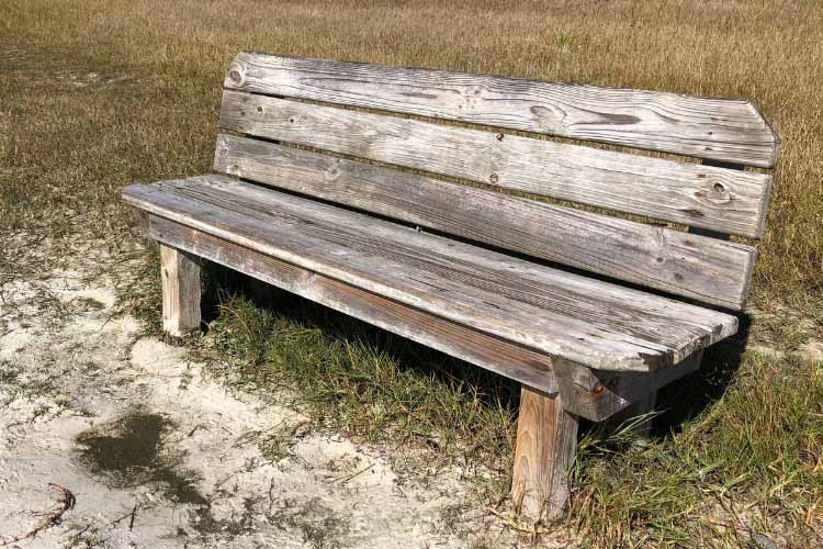 Reclaimed wood not only introduces warmth and character to your pond