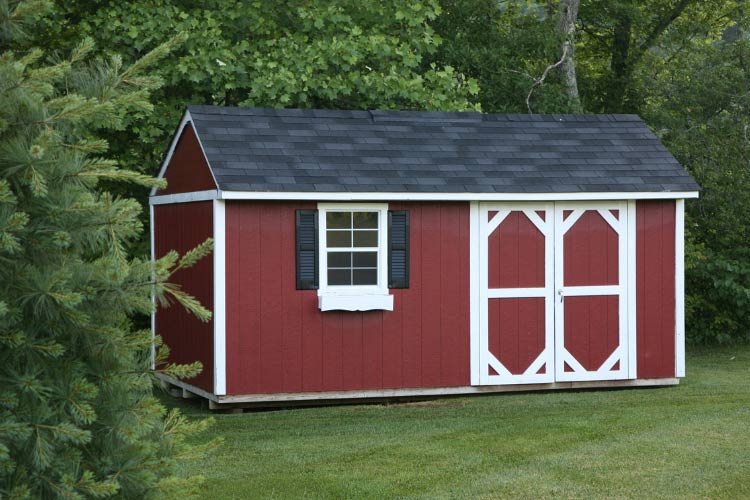 A mini barn is an especially great option if you want to capture the spirit of rural living