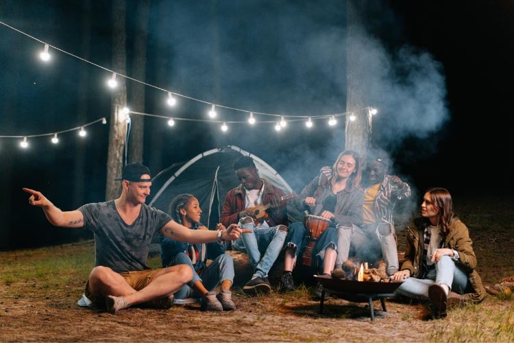 Fire pits have everything you need to turn a cold evening into a cozy gathering