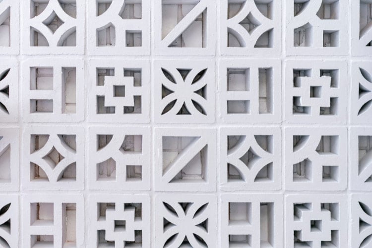 Concrete blocks sound as expensive as they are durable