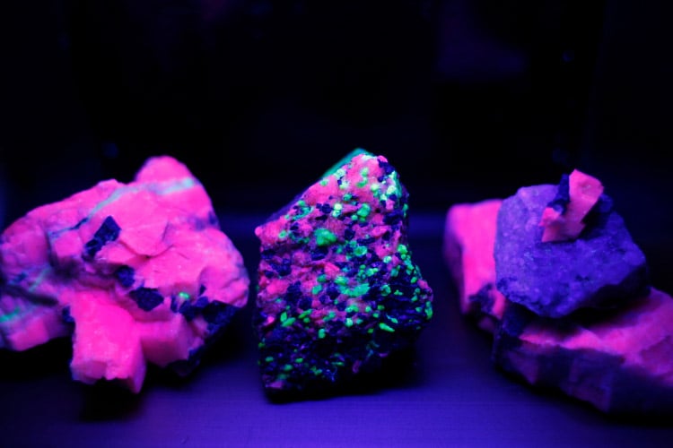 Use glow paint or coat your rocks with a phosphorescent layer