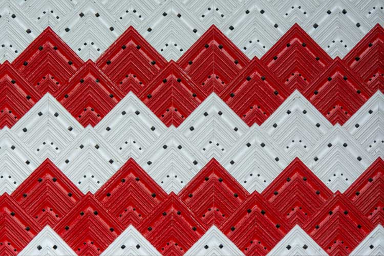 interlocking tiles detach easily for storage or reuse