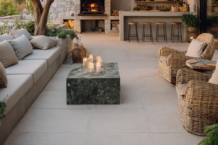 There are many budget versions made with plain concrete that can look expensive and modern