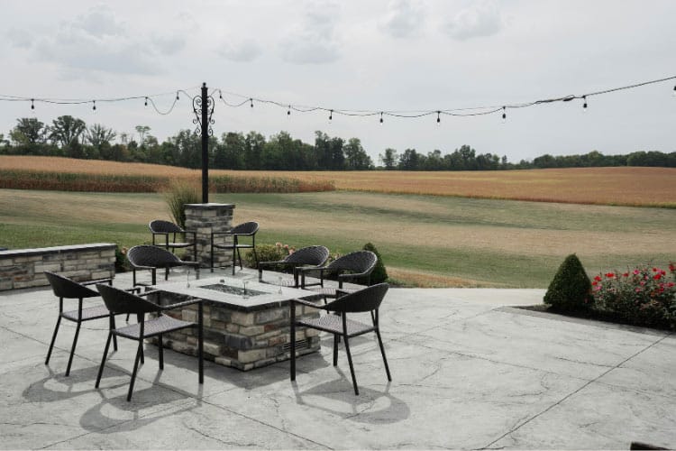 you get a calmer visual field that feels larger and more open