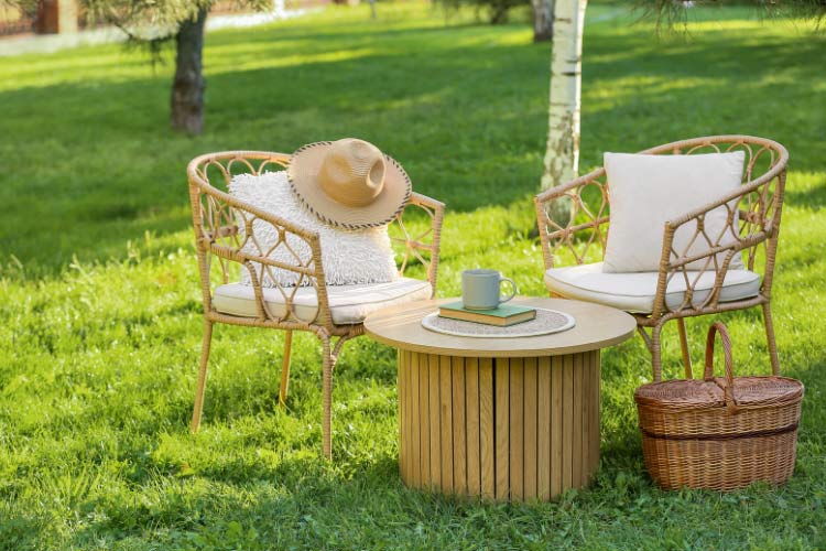 Your reading nook can be as simple as a single armchair with a side table