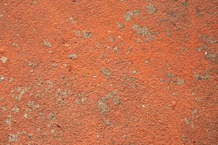 Use exterior masonry paint because it bonds well and withstands weather if you seal it properly