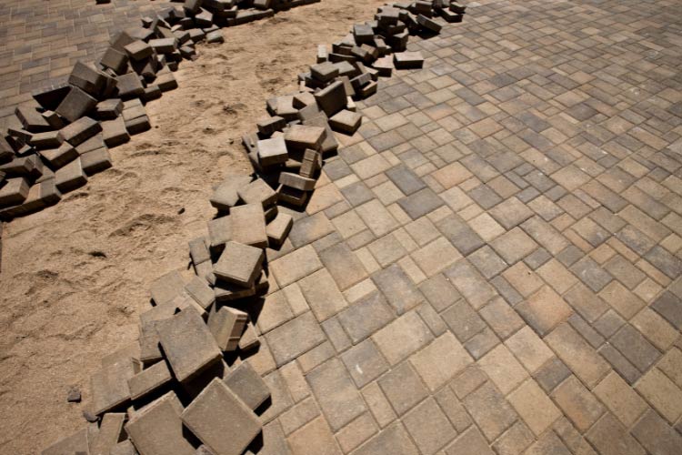 This list of cheap paver patio ideas that look amazing covers most materials that can be used between pavers