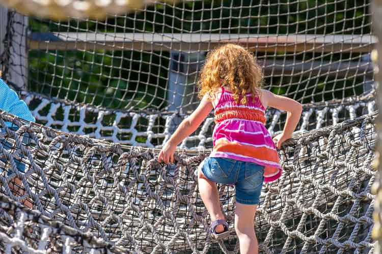 all it takes to turn your slope into a rope climbing area