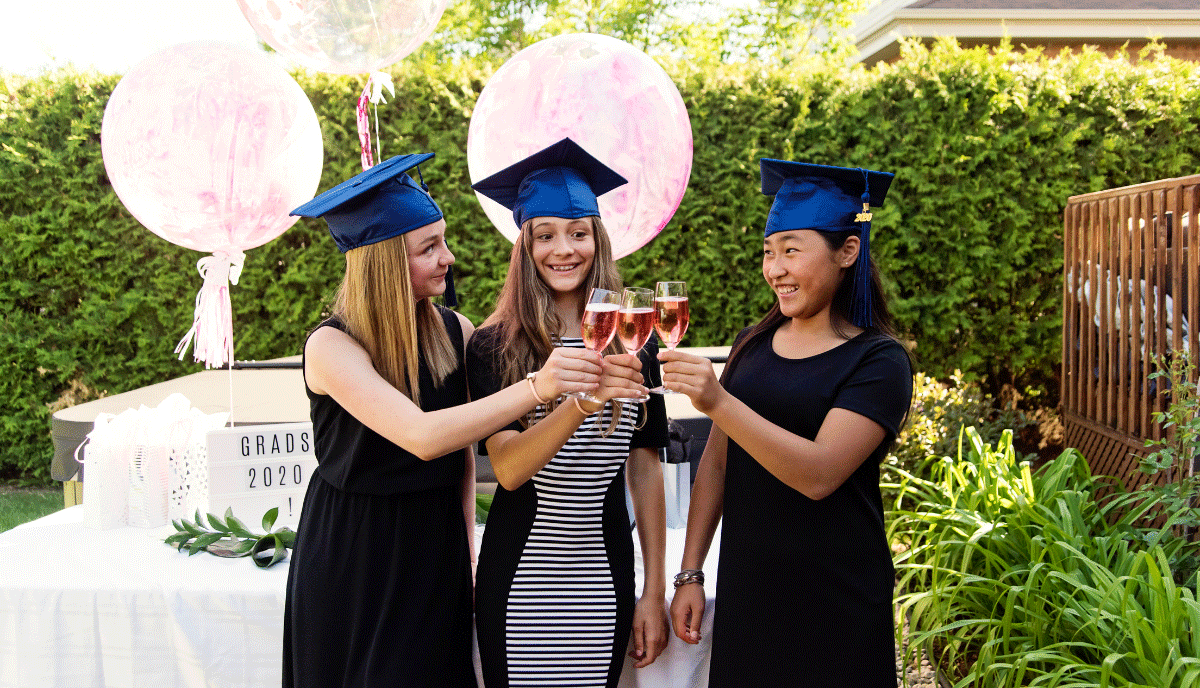 Lawn games will ensure that the graduation party is fun for everyone