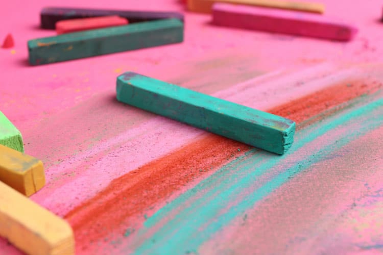 A chalkboard paint wall is the gift that keeps on giving