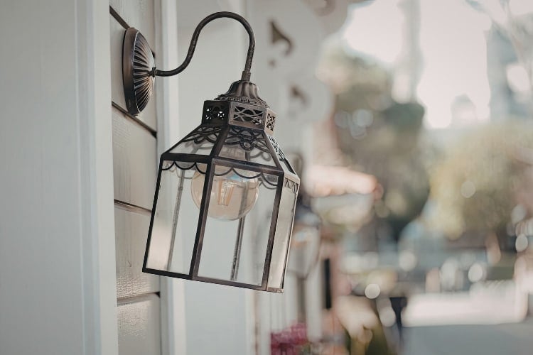 Place lights near entry points and along pathways for maximum effect